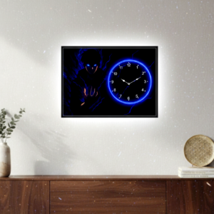 Premium Anime Wooden Wall Clock