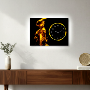 zenitsu Premium Anime Wooden Wall Clock