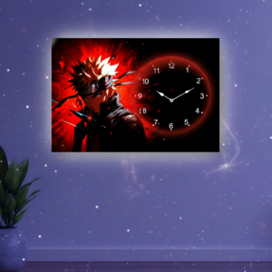 naruto Premium Anime Wooden Wall Clock