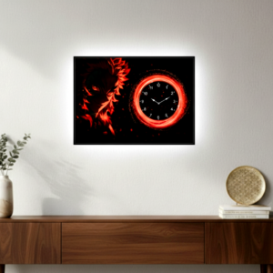 rengoku Premium Anime Wooden Wall Clock