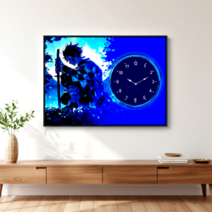 tanjiro Premium Anime Wooden Wall Clock