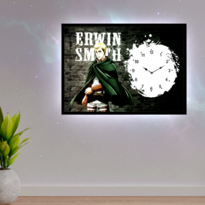 erwin Premium Anime Wooden Wall Clock