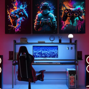 Set of 3 Gaming Wall Art