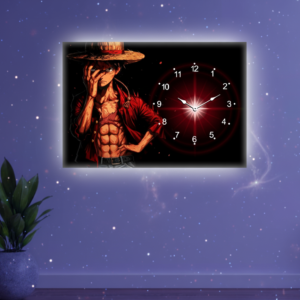 luffy Premium Anime Wooden Wall Clock