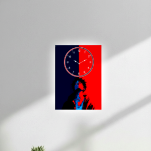 Gojo Premium Anime Wooden Wall Clock