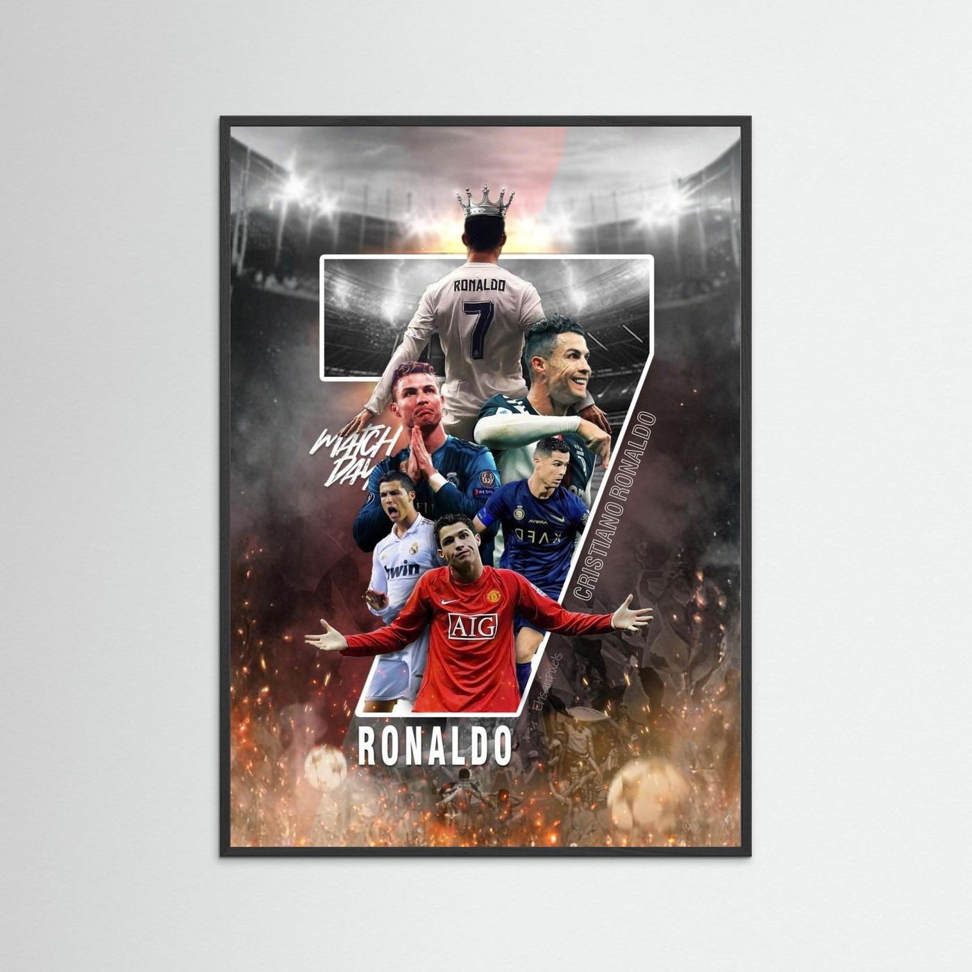 Ronaldo Lover Fine Wall Art